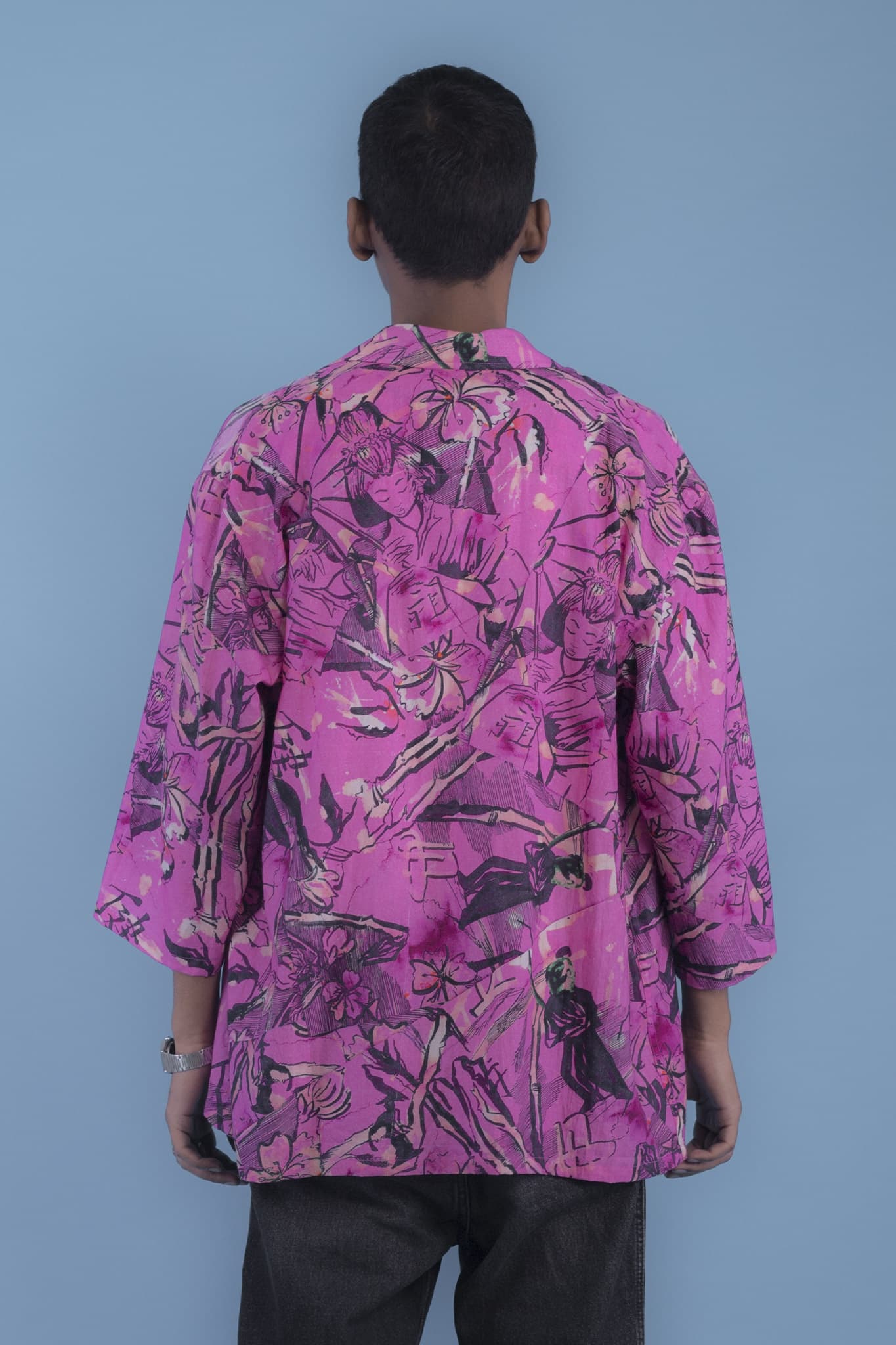 Cyberpunk Shirt (Rani Pink)