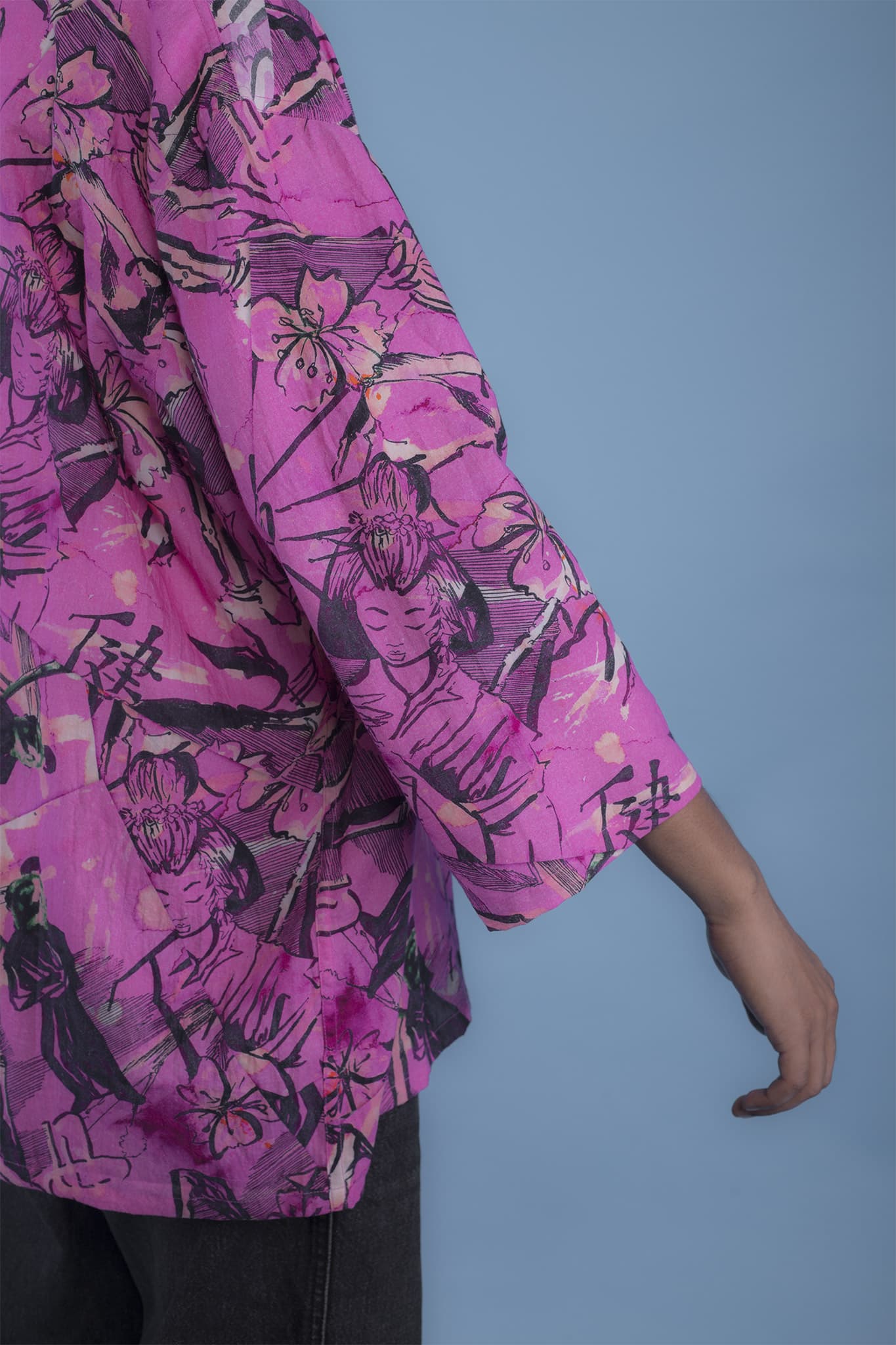 Cyberpunk Shirt (Rani Pink)