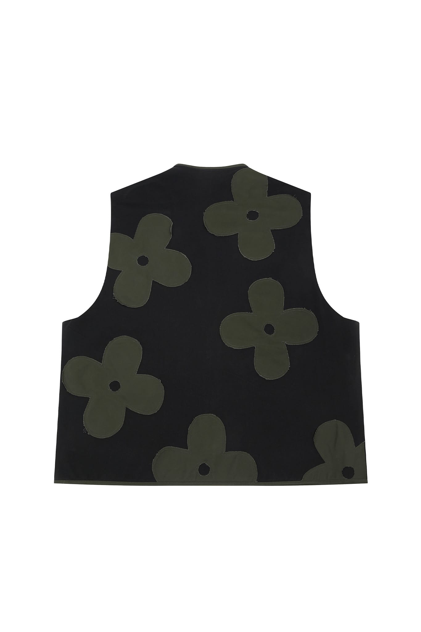 Floral Appliqué Gilet