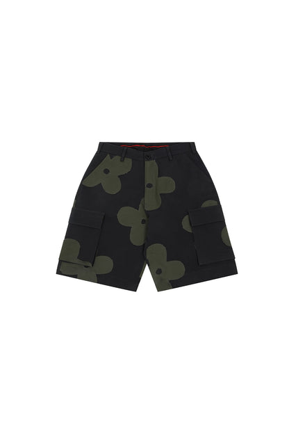 Floral Appliqué Shorts