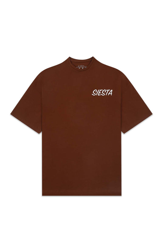 Siesta T-shirt Cedar Brown