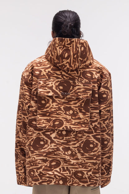 Distorted Camo Anorak Sand