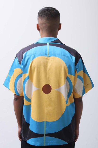 Belief Motif Shirt Blue