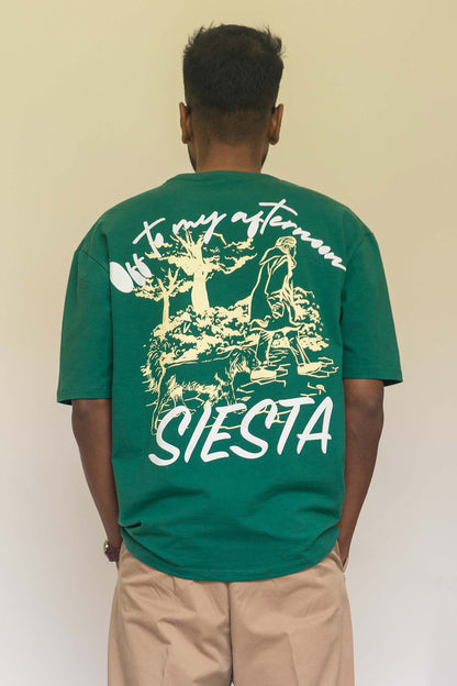 Siesta T-shirt Forest Green