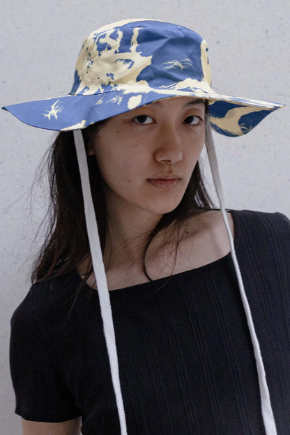 Rainforest Bucket Hat Blue